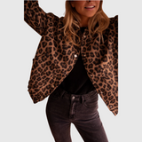 Charlene – Stilinga leopardinė striukė