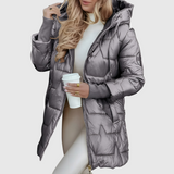 Élise™ | Elegantiškas žieminis paltas su gobtuvu ir pašiltinimu