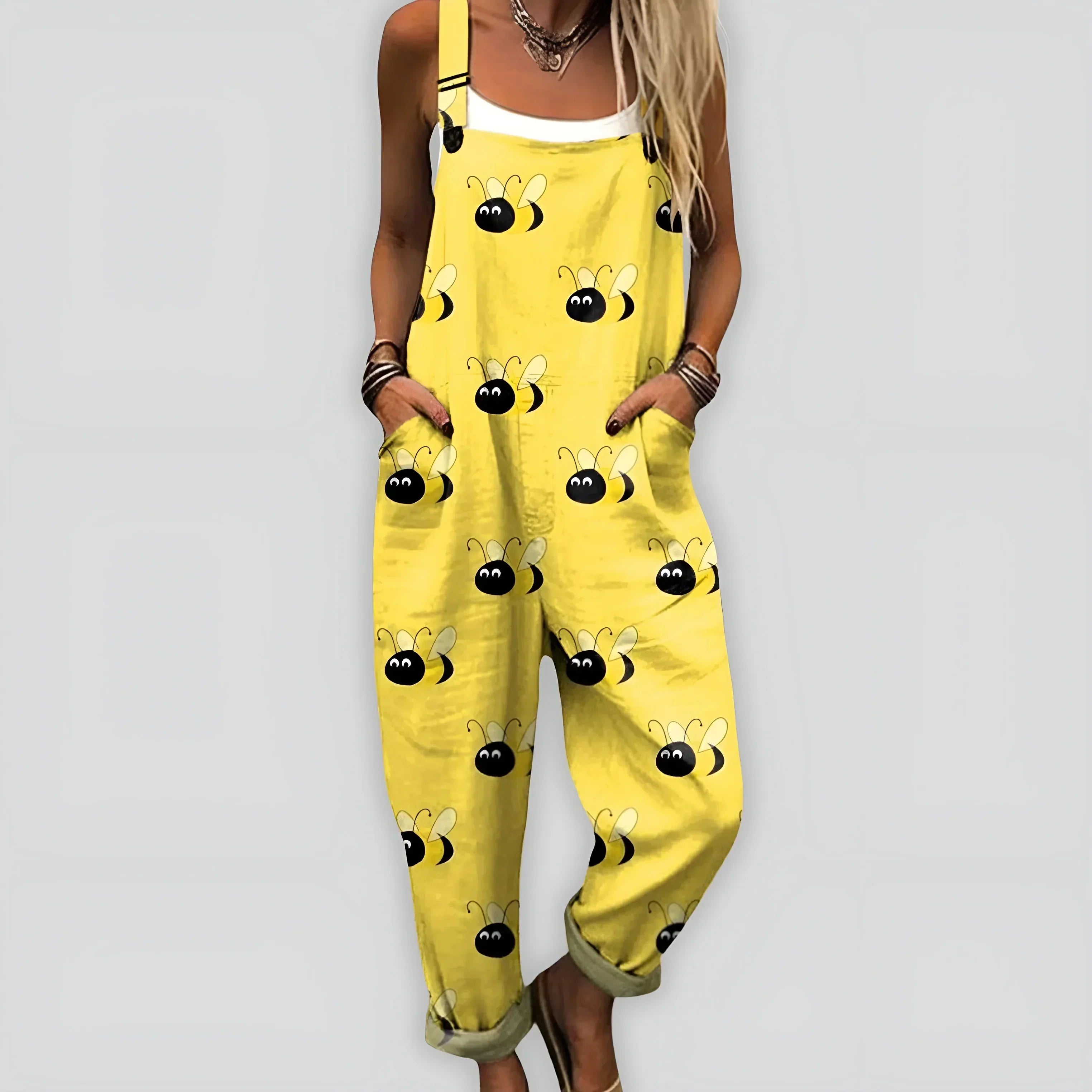 Patogi ir Stilinga Jumpsuit su Laisva Siluetu